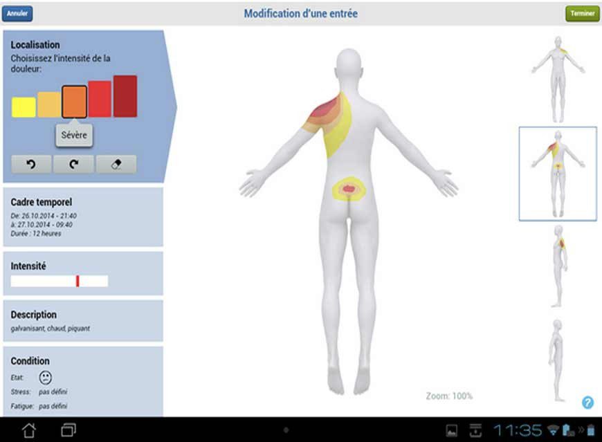 UNE APPLICATION POUR TABLETTE POUR LES SENIORS.