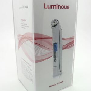 Une boîte de produit intitulée "Luminous" avec une image de l'appareil sur le devant. appareil pour le cancer du sein à colomiers 31770