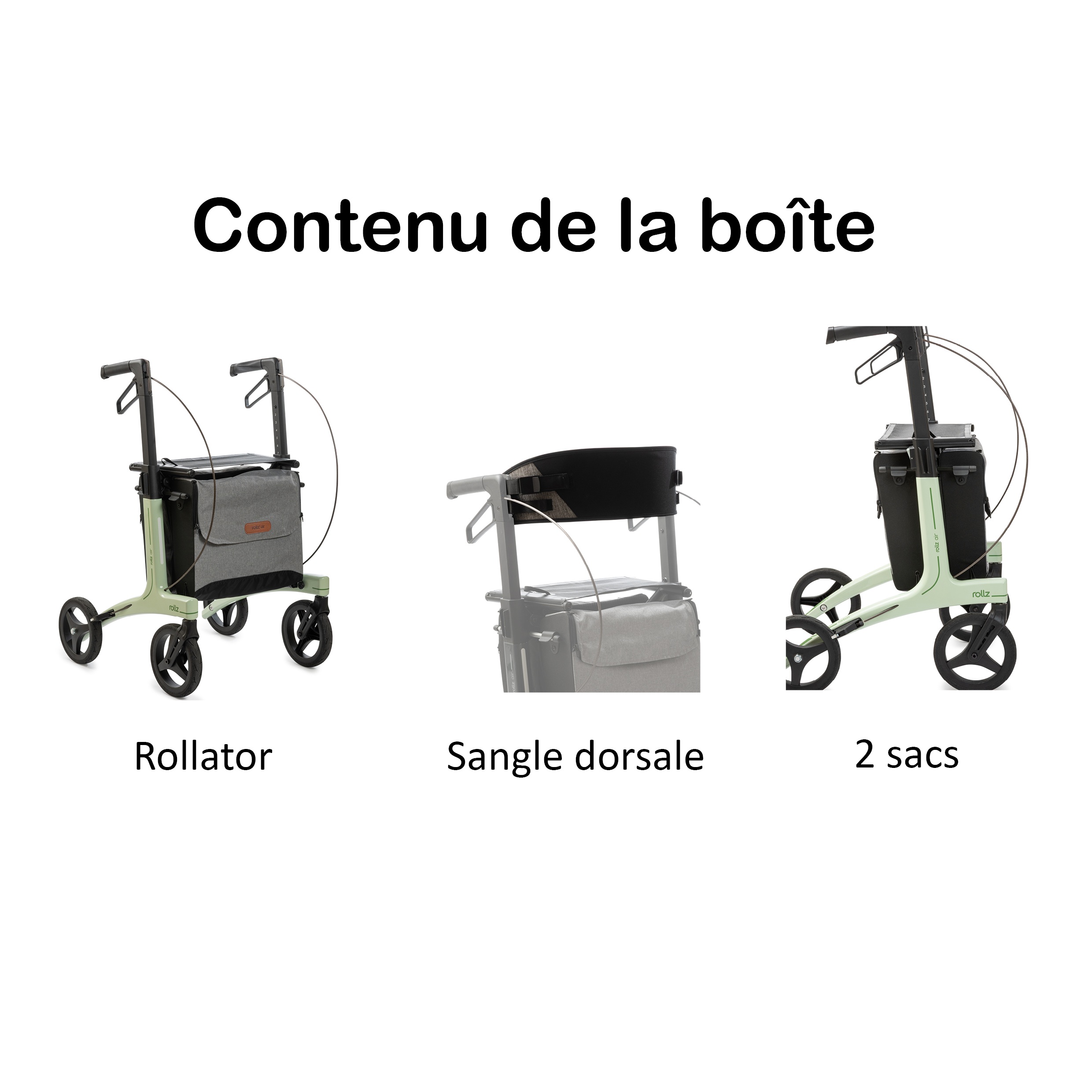 Rollator Rollz Air MOBIO – Image 3