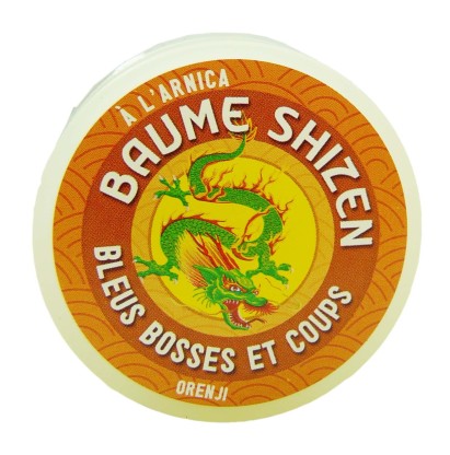 Baume Shuzen Orenji 15 ml pour apaiser bleus et bosses